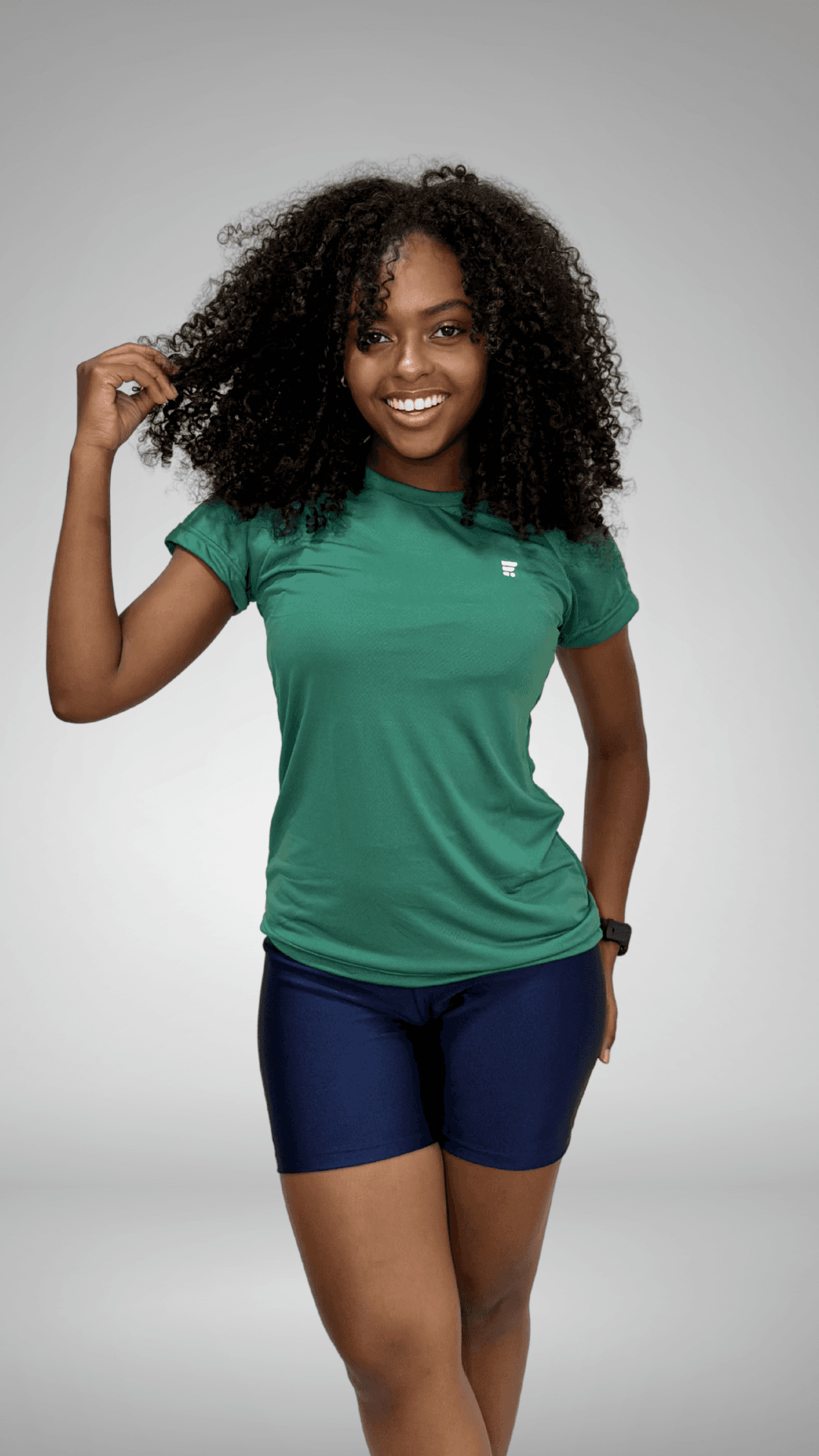 Camiseta Super Dry Fit Feminina Verde