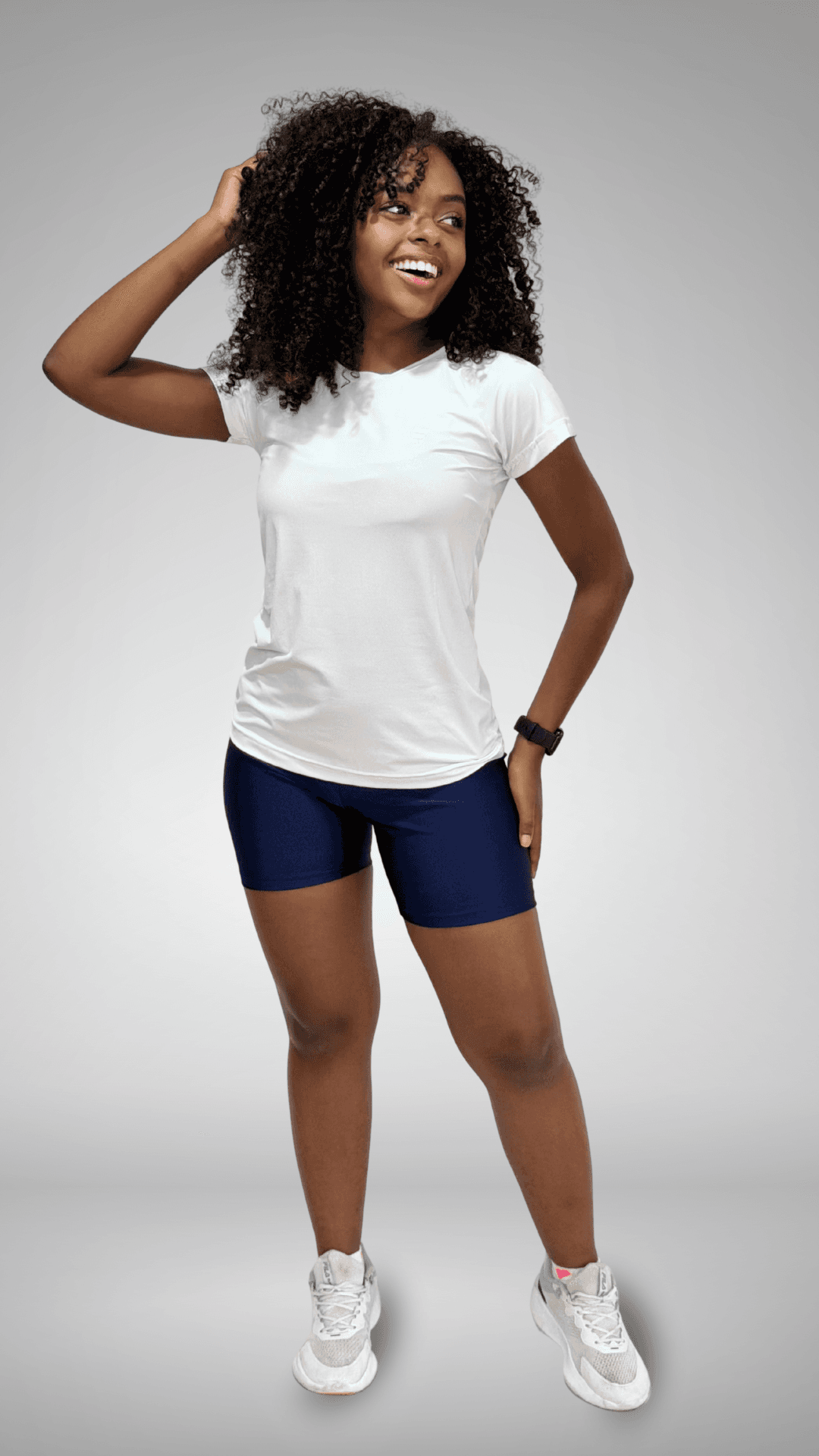 Camiseta Dry Fit Feminina Branca