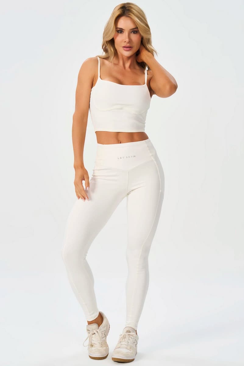 Legging Bold Rib Chantilly